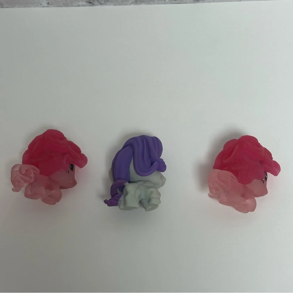 My Little Pony Fashems Pinkie Pie Rarity Figure Cake Topper Set of 3